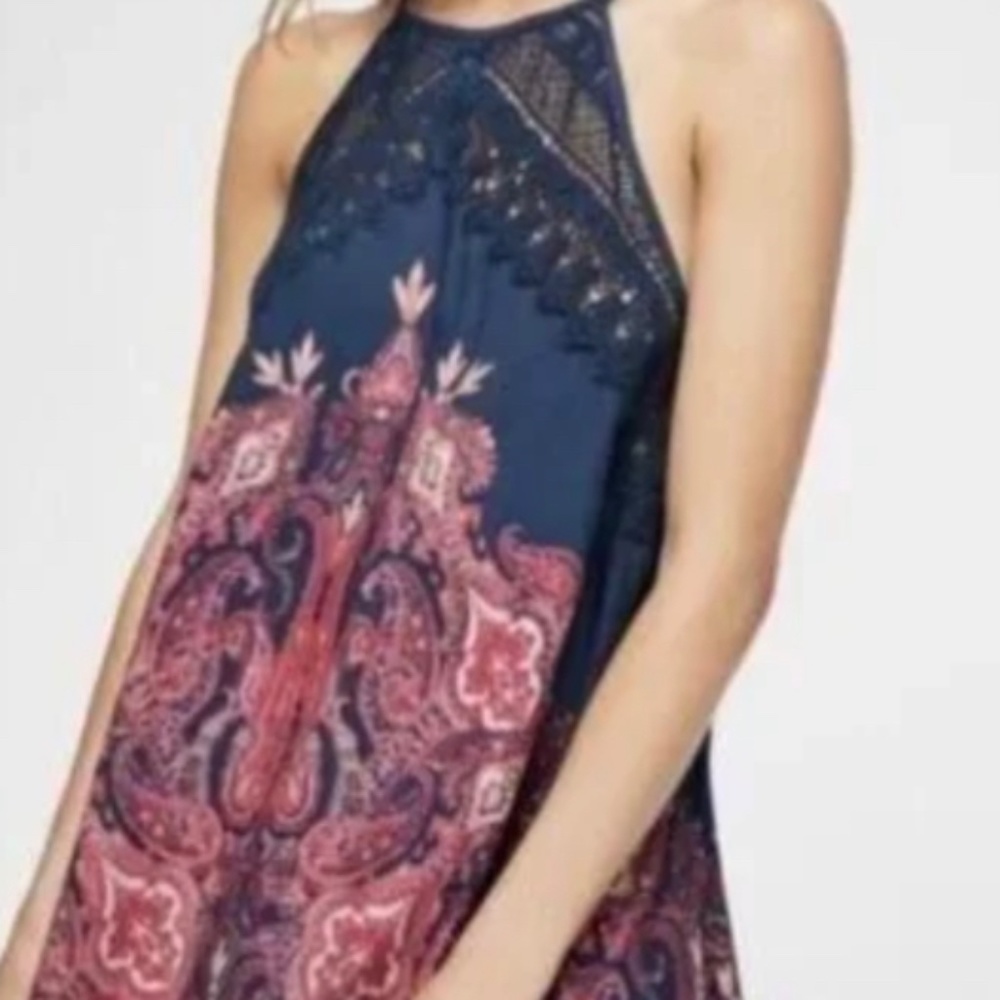 NWT Shea Printed Slip Dress